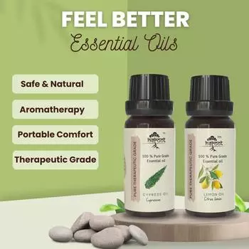 Better Feel - Cypres, эфирное масло лимона для улучшения настроения, ароматерапия и диффузор Pack = 15 ml