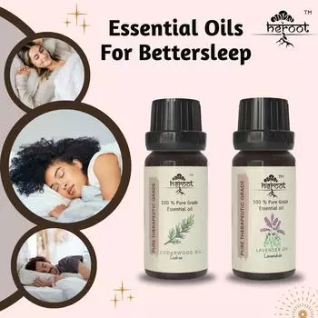 Bettersleep - Эфирное масло кедра и лаванды для спокойного сна Ароматерапия Pack = 15 ml