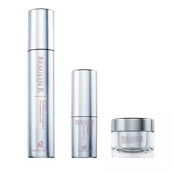 Beurin R Органический лосьон-сыворотка, крем 120 мл, 30 мл, 30 г, набор из 3 предметов, набор для ухода за кожей, витамин С, стволовые клетки, керамиды, гиалуроновая кислота, ладан, содержит 84