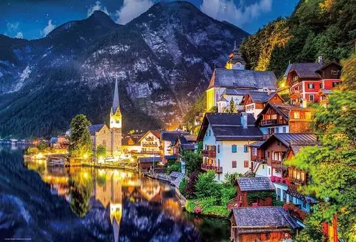 Beverly 1000 Piece Jigsaw Puzzle Hallstatt on the Lake x (49 72cm) 51-299