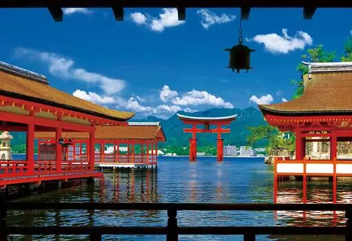 Beverly 1000 Piece Jigsaw Puzzle Itsukushima Shrine Micro Piece x (26 38см)