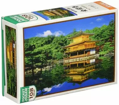 Beverly 108 Piece Jigsaw Puzzle Kinkakuji Micro Piece x (10 14.7cm) M108-208