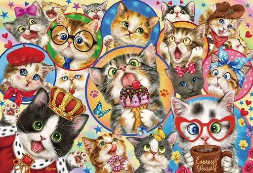 BEVERLY in 300 Piece Jigsaw Puzzle Cats Paradise x [Made Japan] (26 38cm) 300-068