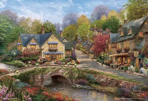 BEVERLY in 300 Piece Jigsaw Puzzle Cotswolds Flower Walkway x [Made Japan] (26 38cm) 300-066