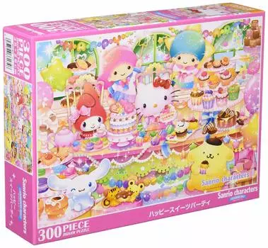BEVERLY in 300 Piece Jigsaw Puzzle Happy Sweets Party x [Made Japan] (26 38cm)