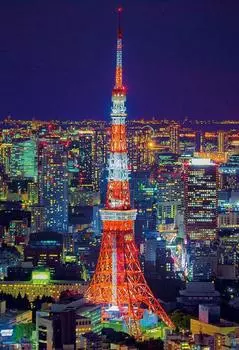 BEVERLY in 300 Piece Jigsaw Puzzle Tokyo Tower x [Made Japan] (26 38cm) 300-080