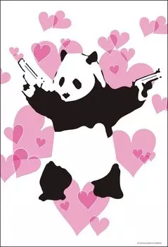 BEVERLY in Beverly 300 элементов пазла Panda Guns x [Сделано в Японии] (26 38см) 300-031