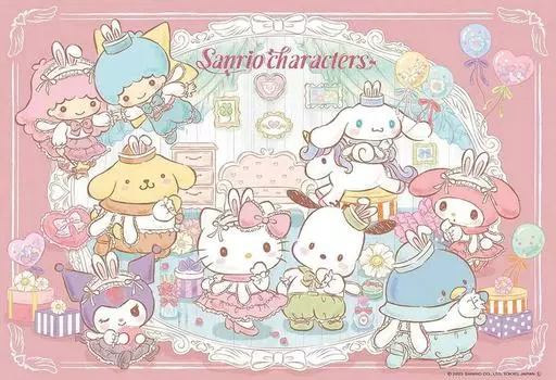 BEVERLY in Beverly 300 Piece Jigsaw Puzzle Sanrio Characters Matching Coordination x [Сделано в Японии] (26 38см) 300-023