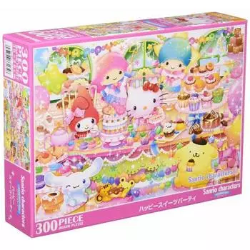 BEVERLY [Made in Japan] 300 Piece Jigsaw Puzzle Happy Sweets Party (26 x 38cm)