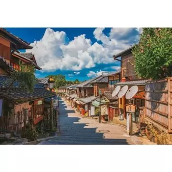 BEVERLY [Made in Japan] Beverly 1000 Piece Jigsaw Puzzle Summer Sky and Ninenzaka (49 x 72 cm) 1000-030