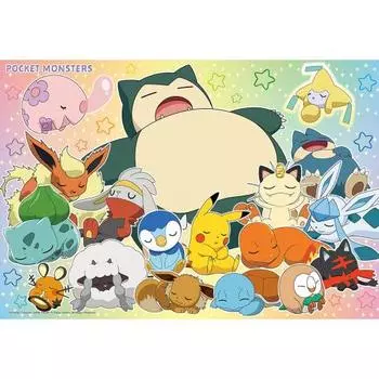 BEVERLY [Made in Japan] Beverly 80 Piece Jigsaw Puzzle Pokemon Good Night Everyone (26 x 38 cm) 80-034