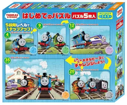 BEVERLY Образовательный набор пазлов Thomas First Puzzle 5 в 5 Beverly [Улучшить шаги]
