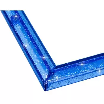 BEVERLY [Transparent] Smart Frame Clear Blue Lam? Comes with a dedicated stand Light and easy to hang transparent jigsaw puzzle frame 26 x 38 cm