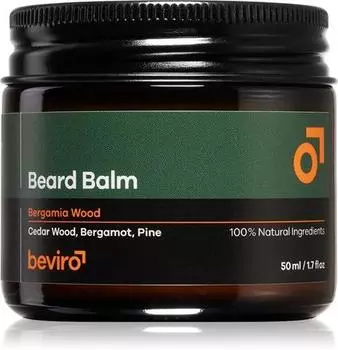 Beviro Beard Balm Bergamia Wood Baume Barbe TU прозрачный