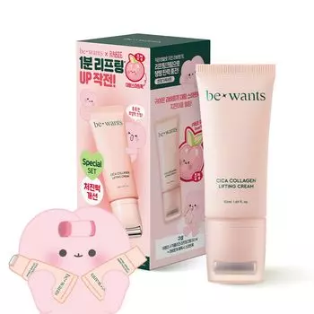 bewants bewants Cica Collagen Lifting Cream 50 мл Rabbit Rabbit Smartphone Grip Hari Cream Aging Care Cream Moisturizing Care Dry Rough Skin Skin Care