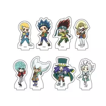 Beyblade Burst Gachi 05 Art Acrylic Petit Stand Box из 8 штук [Иллюстрация графика]