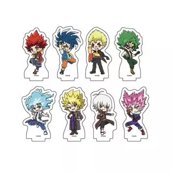 Beyblade Burst Sparking 06 Art Acrylic Petit Stand Box из 8 штук [Иллюстрация графика]