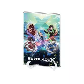 BEYBLADE X 01 Ключевая визуальная акриловая художественная доска [Официальная иллюстрация] [Формат A5]