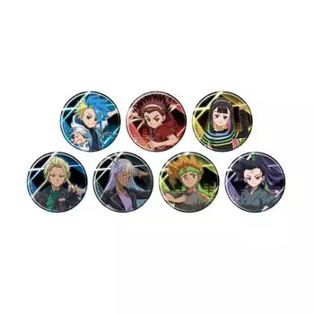 BEYBLADE X 04 Can Badge 7-Piece Box