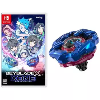 Beyblade X XONE X Нож металлический в комплекте (Зона Бейблейда) -Переключатель [Бонус производителя] Shinobi 4-60LF Coat Blue