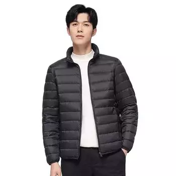 Beylimcy Down Ультралегкий пуховый мешок для холодного хранения в комплекте Bey50 Мужская куртка, куртка, однотонная, легкая, теплая, защита, осень/зима, (XL,