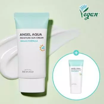 Beyond Angel Aqua Moisture Sun Cream Double Plan (50mlX2 packs) (Vegan)