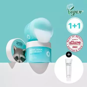 Beyond Angel Aqua Moisture Успокаивающий крем, двойной план (150мл, Корейская косметика