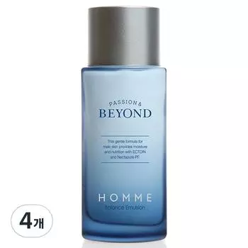 Beyond Homme Balance Emulsion, 130ml, 4 pieces