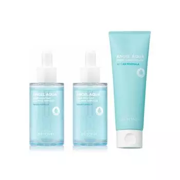 Beyond [Представлен увлажняющий крем 120 мл] Angel Aqua Увлажняющая ампула Double (50 мл X2 + Увлажняющий крем 120 мл) (вегетарианский)