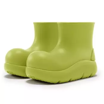 BEYS Стильная EVA Уличная обувь для размера ботинок, Водонепроницаемая, Нескользящая, Многофункциональная, Женская, Зеленая, 23.5см зелёный