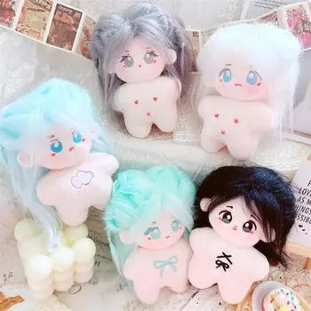 Без атрибутов, плюшевые хлопковые куклы со звездами, мягкие игрушки, мягкие игрушки, куклы без атрибутов, для малышей синий