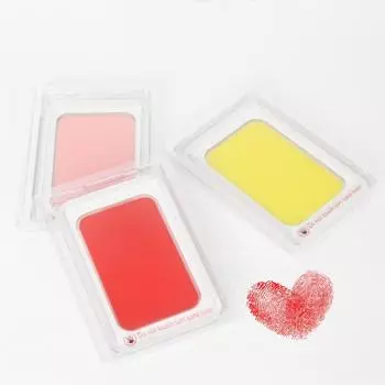 Без чернил отпечатки рук домашних животных безопасный чистый сенсорный планшет подарки детские отпечатки ног чернильный коврик розовый