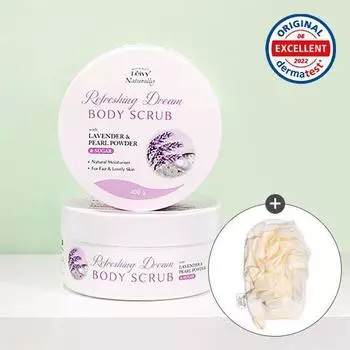 [Без перчаточного полотенца] Скраб для тела Raybee Lavender 400 г, корейский уход за телом