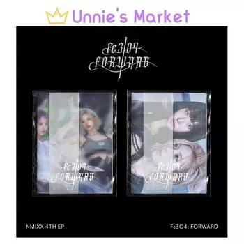 [БЕЗ POB] NMIXX - Fe3O4 : ВПЕРЕД + Бесплатный подарок NO POSTER_Random ver.