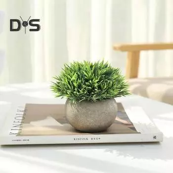 Без полива искусственный цветочный декор макет сцены яркая имитация суккулентов растения пейзажные украшения