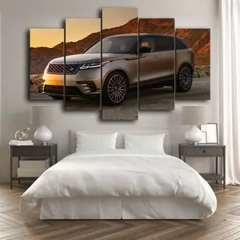 Без рамки Range Rover Velar SUV автомобиль 5 шт. настенное искусство холст печать плакаты картины гостиная домашний декор фотографии 20x35 20x45 20x55cm