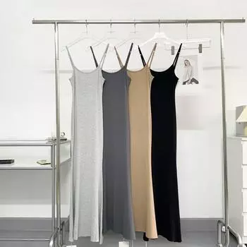 Без рукавов облегающее элегантное платье с вырезом «рыбий хвост» для женщин, летнее новое однотонное свободное повседневное женское платье, элегантное модное офисное женское сексуальное платье с открытой спиной 25990 S темно-серого