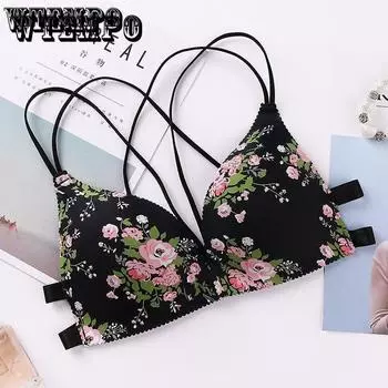 Без стального кольца, маленький бюстгальтер на груди, сексуальный красивый бюстгальтер с пряжкой на спине, собранное нижнее белье, бесшовный верхний утолщающий бюстгальтер на маленькой груди, женский бюстгальтер 38/85B