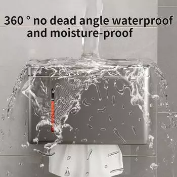 без сверла Держатель для салфеток Полка для ванной Коробка для салфеток Хранение салфеток