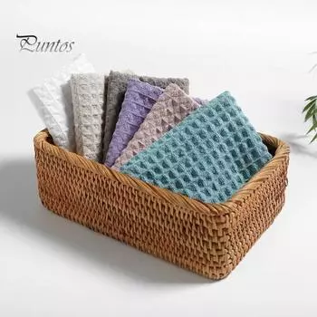 Без усадки, сильное впитывание воды, быстросохнущее полотенце для чистки 30x30 см, мини-полотенце для лица, бытовые принадлежности кофейный