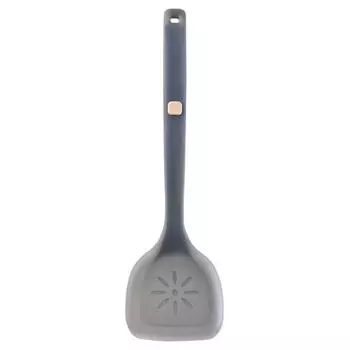 Без запаха, термостойкость, силиконовая кухонная бесшумная кухонная лопатка для жарки, кухонный гаджет, лопаточка для жарки хаки