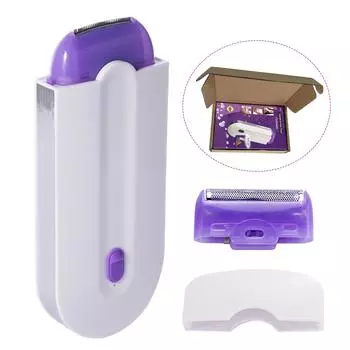 Безболезненный тактильный триммер для кожи для женщин, лица, ног, бикини, рук, тела, электробритва, эпилятор для удаления волос, машинка для стрижки