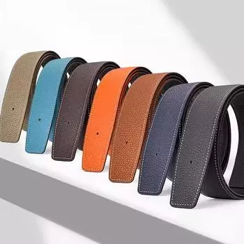 Безголовый ремень мужской кожаный не занимает лидирующее положение Herma мужской сменный ремень из чистой коровьей кожи без пряжки мужские полосы прямые продажи 95cm