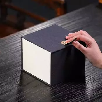 Бежевая Чашка Жуя Чжун Куй Разбогатей Керамический Чайный Набор Кунг-Фу Ретро Бытовая Чайная Чашка Простая Подарочная Коробка Офис 145ml