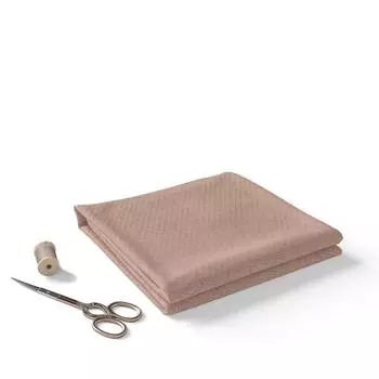 Бежевая фланелевая ткань из 100% хлопка, окрашенная в пряже – плотность 425 г/м, ширина 148 см – идеально подходит для курток, рубашек и обивки 1 meter бежевый