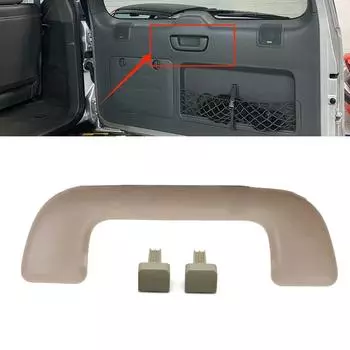 Бежевая ручка задней двери с зажимами для Land Cruiser для Lexus GX470 03-09 подходит для Toyota для Land Cruiser / Prado 120 2003 CHINA