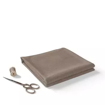 Бежевая вельветовая ткань - 100% хлопок, 350 г/м, ширина 150 см. 1 Meter