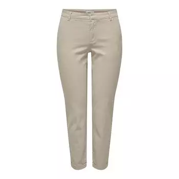 Бежевые брюки-чиносы ТОЛЬКО для женщин S бежевый