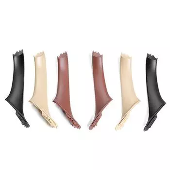 Бежевый черный салон автомобиля левая правая ручка пассажирской двери внутренняя панель тяга отделка крышка для BMW 5 серии F10 F11 520 523 525 528