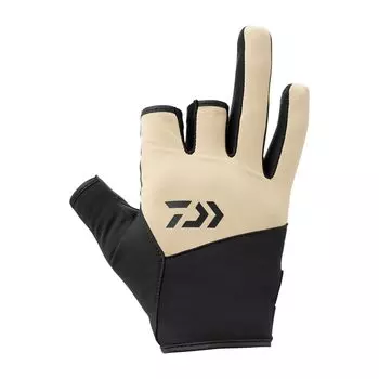 Бежевый M [Daiwa] Одежда/Перчатки 22DG-8922W бежевый